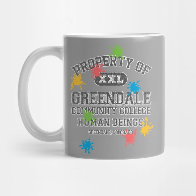 Property of Greendale Community College - Paintball Edition by tonynichols